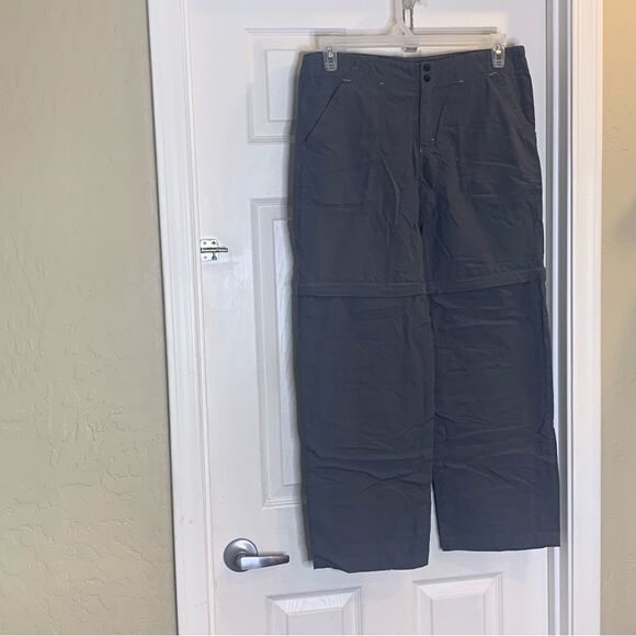 Kathmandu women’s hiking pants convertible shorts gray size 10 - Picture 3 of 10